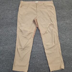 Marmot Verde Pants Brown Hiking Outdoors Stretch Quick Dry Nylon Mens XXXL 40x31